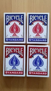 4 Decks: Bicycle 808 Rider Spielkarten Playing Cards, Pokerkarten, Romme. - Bild 1 von 1