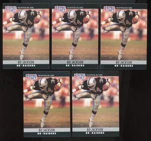 x5) 1990 Pro Set #155 Bo Jackson Near mint or better - Picture 1 of 2