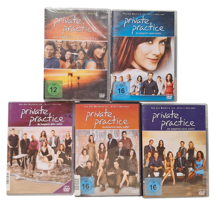 Private Practice - Staffel 1-5 - DVD - Guter Zustand - Bild 1 von 1