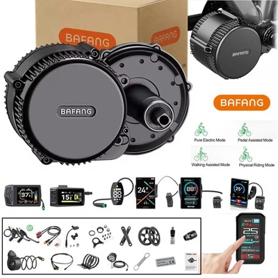 Bafang 48V250W Mid Drive Motor Kit 8Fun BBS01B DIY Ebike Conversion Kits 68-73mm - Image 1 of 4