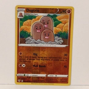 Dugtrio 085/189 Foil Darkness Ablaze Card Near Mint Single Pokemon Trading Card - Picture 1 of 3