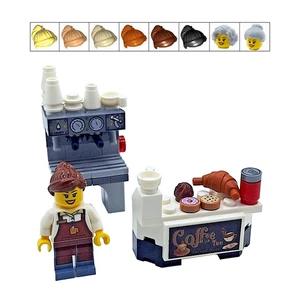 Genuino LEGO® Barista Regalo Mujer Minifigura Café Cafetería Trabajador Día de la Madre - Imagen 1 de 6