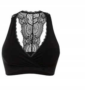 Still-Bustier mit Bio-Baumwolle Gr. 44/46 Schwarz Damen-Unterwasche Oberteil Neu - Bild 1 von 1