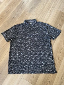Camisa Polo Callaway Opti Dry Para Hombres XL Elastizada Estampado de Golf En Todas Partes Nueva con Etiquetas - Imagen 1 de 9