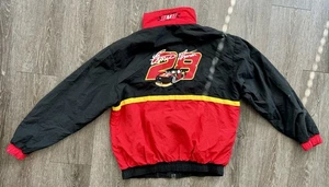 Vintage Ernie Irvan Racing Jacket Size Medium NASCAR - Picture 1 of 8