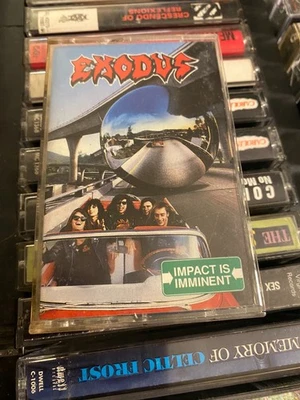 Exodus *Impact Is Imminent *cassette tape *VG+/VG+ *1990 *Capitol *C4-90379 - Image 1 of 4