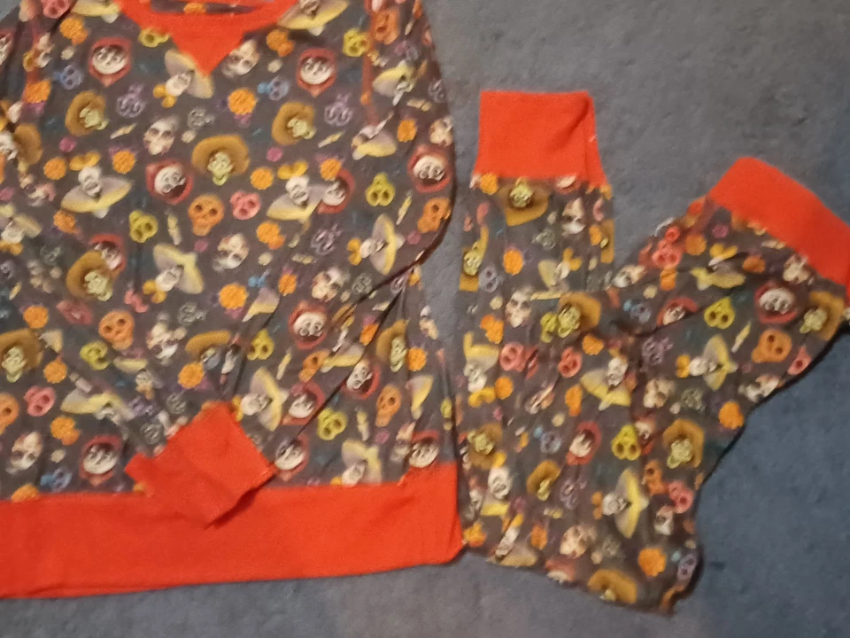 Conjunto de 2 pantalones de pijama Otibt gráficos Disney's COCO para niños talla 11-12 Foto 1 de 4