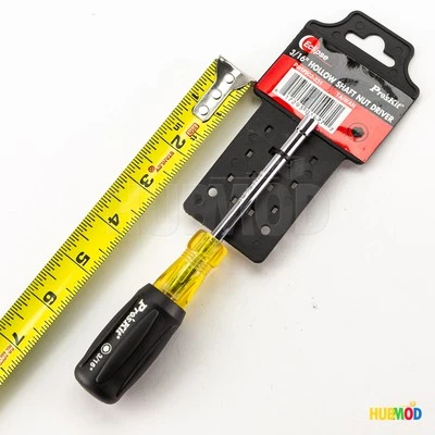 Eclipse Pro's Kit 3/16" Hollow Shaft Hex Socket Nut Driver 902-231 Rubber Grip - Image 1 of 3