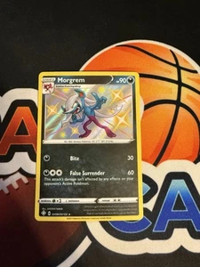 2021 Pokemon SWSH Shining Fates Morgrem Shiny Vault Foil #SV084/SV122 - Picture 1 of 2