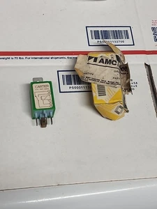 NOS ORIGINAL AMC RENAULT 12V RELAY BY CARTIER AMC JEEP P/N 3697862 03504 - Picture 1 of 9