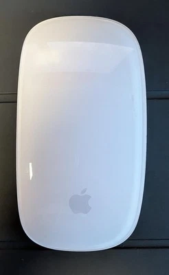 Apple Magic Mouse A1296 3VDC Wireless Bluetooth Mac White Silver   - Image 1 of 4