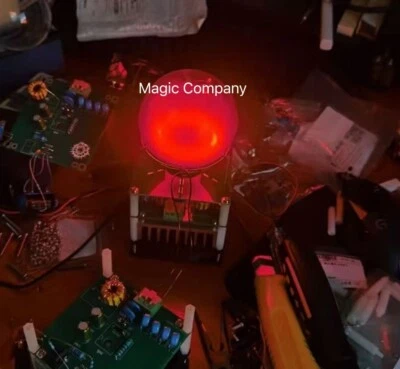 Noble Gas Glass Globe - Neon Gas Ball ONLY (Need Additional Drive Circuit) - Image 1 of 4