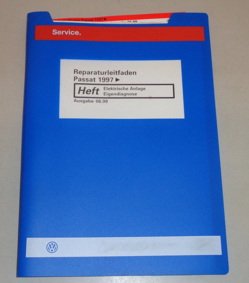 Manual de Taller VW Passat B5 Eléctrico Sistema Eléctrico Eigendiagnose 06/1999 - Imagen 1 de 1
