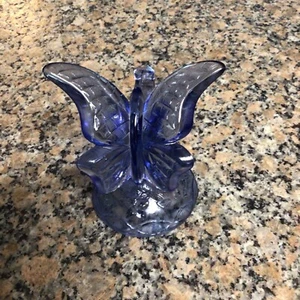 Fenton Glas Schmetterling blau - Bild 1 von 6