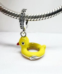 Lindo Pato Cuelga Dije Pájaro Genuino Plata de Ley 925 💖 - Imagen 1 de 7