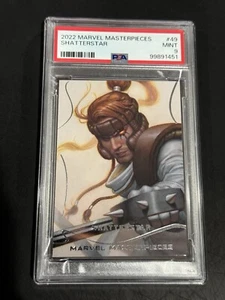 2022 Skybox Marvel Masterpieces #49 Shatterstar /1499 PSA 9 MINT - Picture 1 of 2