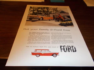 1957 Ford Magazine AD - Picture 1 of 1