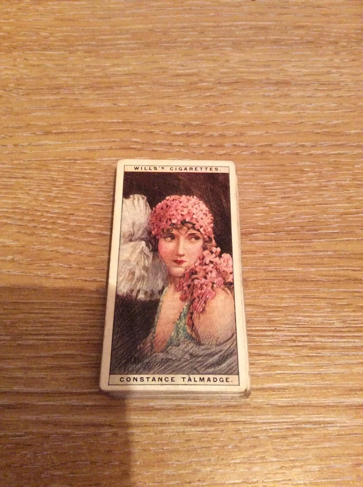 q2 b cigarette card wills cinema Stars No 22 Talmadge - Image 1 of 1