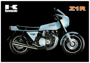 KAWASAKI Poster Z1R 1978 #1 Suitable to Frame - Picture 1 of 1
