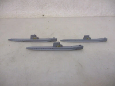 x-87055	Wiking 1:1250 3 St. U-Boot Sea Wolf sehr guter Zustand - Bild 1 von 4