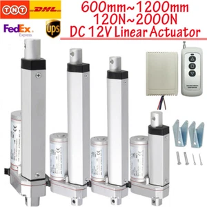 12V 800mm 1000mm Elektrischer Linearantrieb Motor 2000N Linear Actuator für RC - Bild 1 von 30