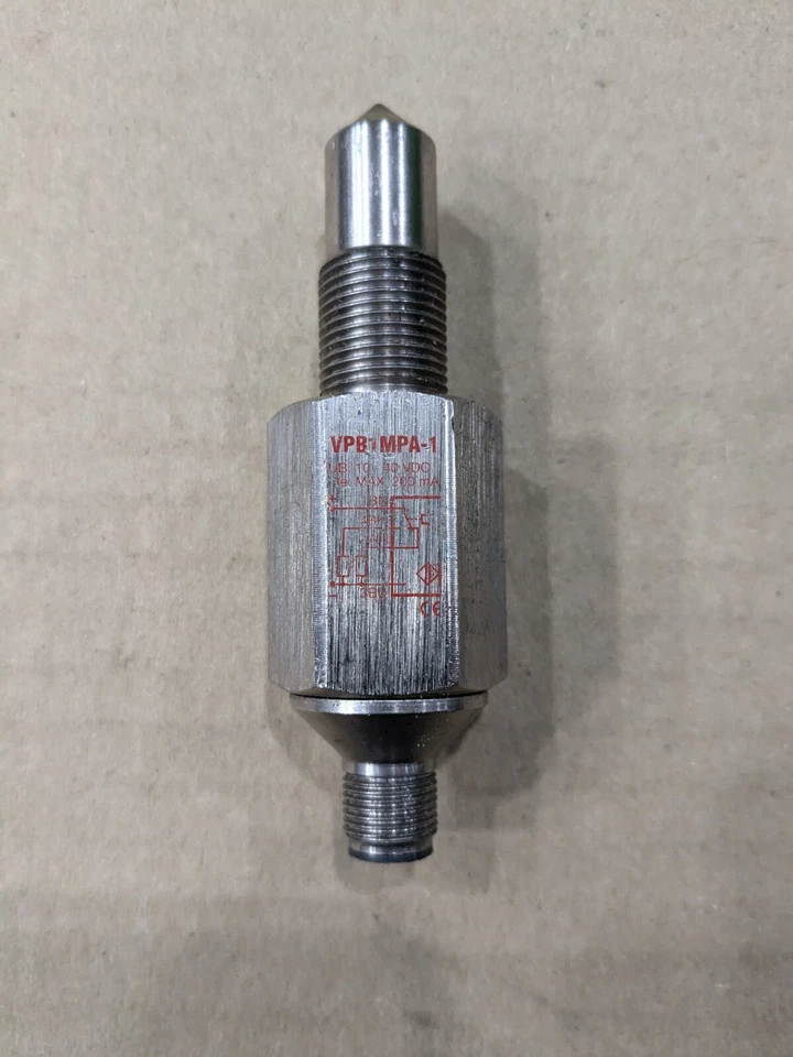 Carlo Gavazzi VPB1MPA-1 Infrared Level Sensor, M12 Connection Nickel Plated - Image 1 of 1