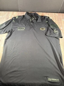 Georgia Bulldogs Men's Small Colosseum Charcoal OHT Military Appreciation Polo - Picture 1 of 11