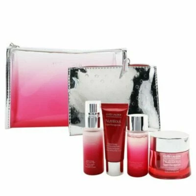 Estee Lauder Nutritious Super-Pomegranate Reveal A Rosy Radiance Set: 4pcs Sets - Image 1 of 3