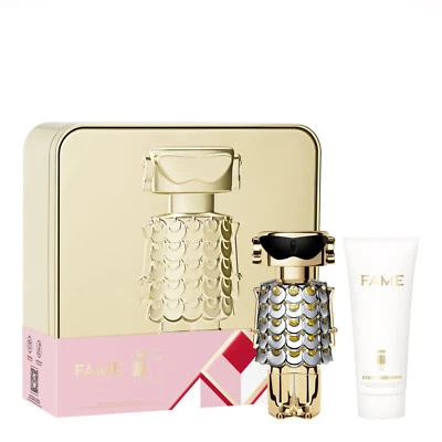 Paco Rabanne Fame Eau De Parfum 80 ml EDP Spray + 100 ml Loción Corporal Set de Regalo Foto 1 de 2