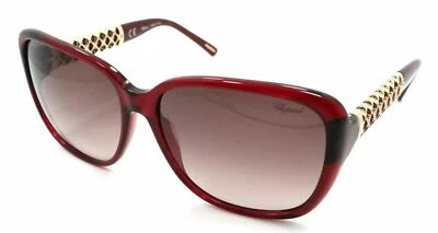 Chopard - SCH184S, Geometric, acetate, women, RED/BROWN SHADED(0954 A), 58/16/13 - Imagen 1 de 4