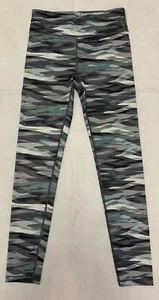 Athleta Girl High Rise Printed Chit Chat Tight Gray/Green Leggings Girls XL/14 - Picture 1 of 10