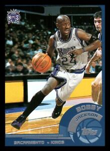 2002-03 Topps #43 Bobby Jackson NBA Basketball Sacramento Kings