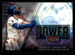 2020 Stadium Club Power Zone #PZ-13 Bryce Harper Philadelphia Phillies - Picture 1 of 2