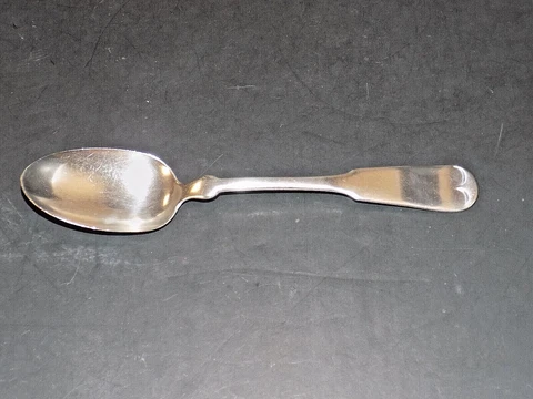 1834 J. Russell & Co. Silver Plated 8-1/2" Spoon Cover