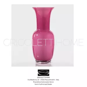 Venini - Vaso Opalino Magenta - cm 30 - cod 706.38 - Rivenditore - Picture 1 of 2