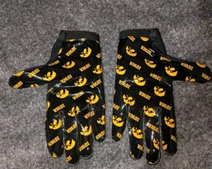 Nike Iowa Hawkeyes Team Issued Vapor Knit Football Gloves Mens Size Large - Picture 1 of 6