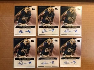 6: 2016 Panini Collegiate PITT T.J. CLEMMINGS Autograph AUTO Cards!! - Bild 1 von 2