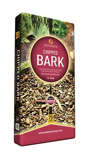 Garden Bark GARDEN Mini Chip Organic Decorative Wood Chippings Landscaping 75L - Picture 1 of 5