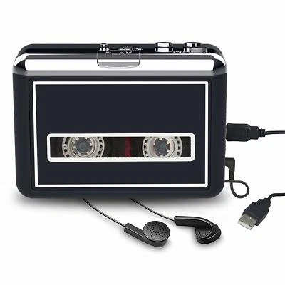 Cassette Player Converter, Convert Tapes to Digital MP3 Portable - Image 1 of 4