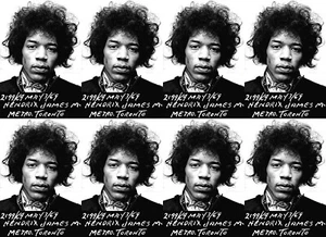 Jimi Hendrix Mugshot 1969 Joe Rogan Podcast - 17" x 22" Fine Art Print - Picture 1 of 1