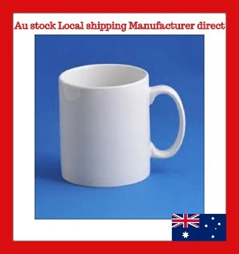 11oz 36 White Sublimation Coated Mugs for Mug Press - image 1 of 1