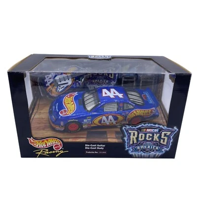 1999 Hot Wheels Racing Nascar Rocks Kyle Petty #44 Pontiac 1:24 Diecast Guitar - Image 1 of 4