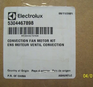 TOTALMENTE NUEVO MOTOR DE VENTILADOR DE CONVECCIÓN REFRIGERADOR ELECTROLUX GENUINO 5304467898 - Imagen 1 de 3