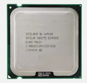 Processore CPU Intel Core 2 Extreme QX9650 LGA775 3 GHz quad-core 4T 130 W qx9650 - Foto 1 di 5