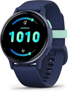 Garmin Vivoactive 5 - 42mm GPS SmartWatch Smart Watch Navy (010-02862-12) - Picture 1 of 7