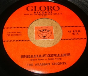 THE ARABIAN KNIGHTS - Supercalafajalistickespeealadojus - Tonight    / LISTEN   - Picture 1 of 2