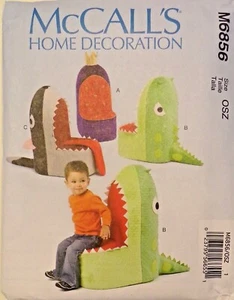 Kid's Chairs Pattern, Three Designs, One Size McCall's M6856 NIP - Picture 1 of 2