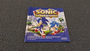 Sonic Generations - Nintendo 3DS - Solo manual - Imagen 1 de 2