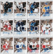 2021-22 SP Game-Used Stars Legends Rookies Autograph Jersey Gold Pick From List