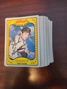 Juego completo de tarjetas de béisbol Kellogg's 3D Superstars 1981 (66 tarjetas) ¡NrMT-MT!! - Imagen 1 de 5